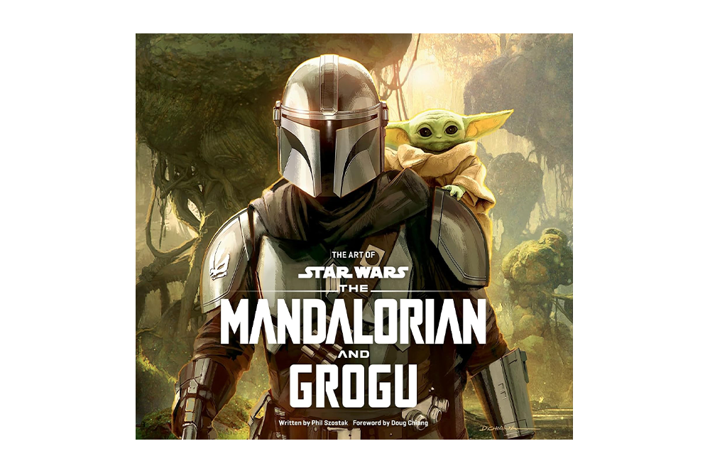 Mandalorian and grogu art book